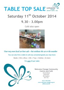 This Saturday in Welcome Community Hall