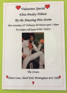 Elvis comes to Shard End.