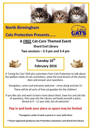 Calling all cat lovers.